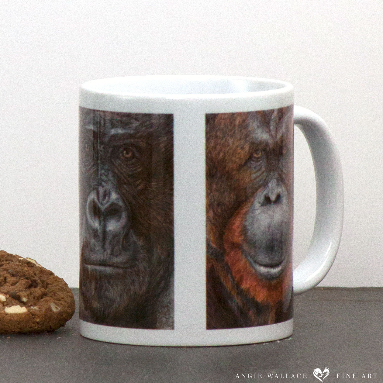 Apes portraits Our Cousins Under Threat Mug