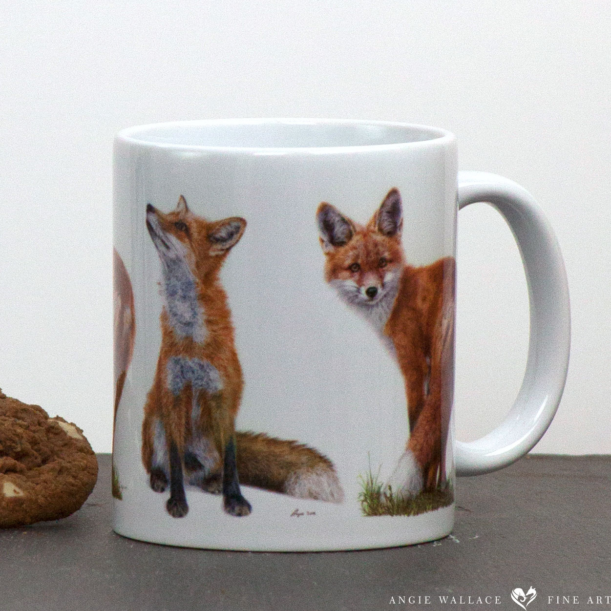 Fox Mug by Pet & Wildlife Artist Angie